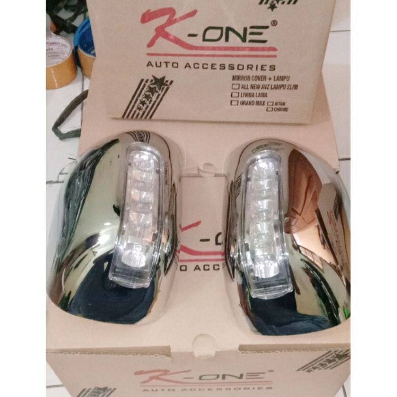 COVER SPION TOYOTA AVANZA- XENIA LAMA TAHUN 2005 2006 2007 2008 2009 2010 2011 +Lampu