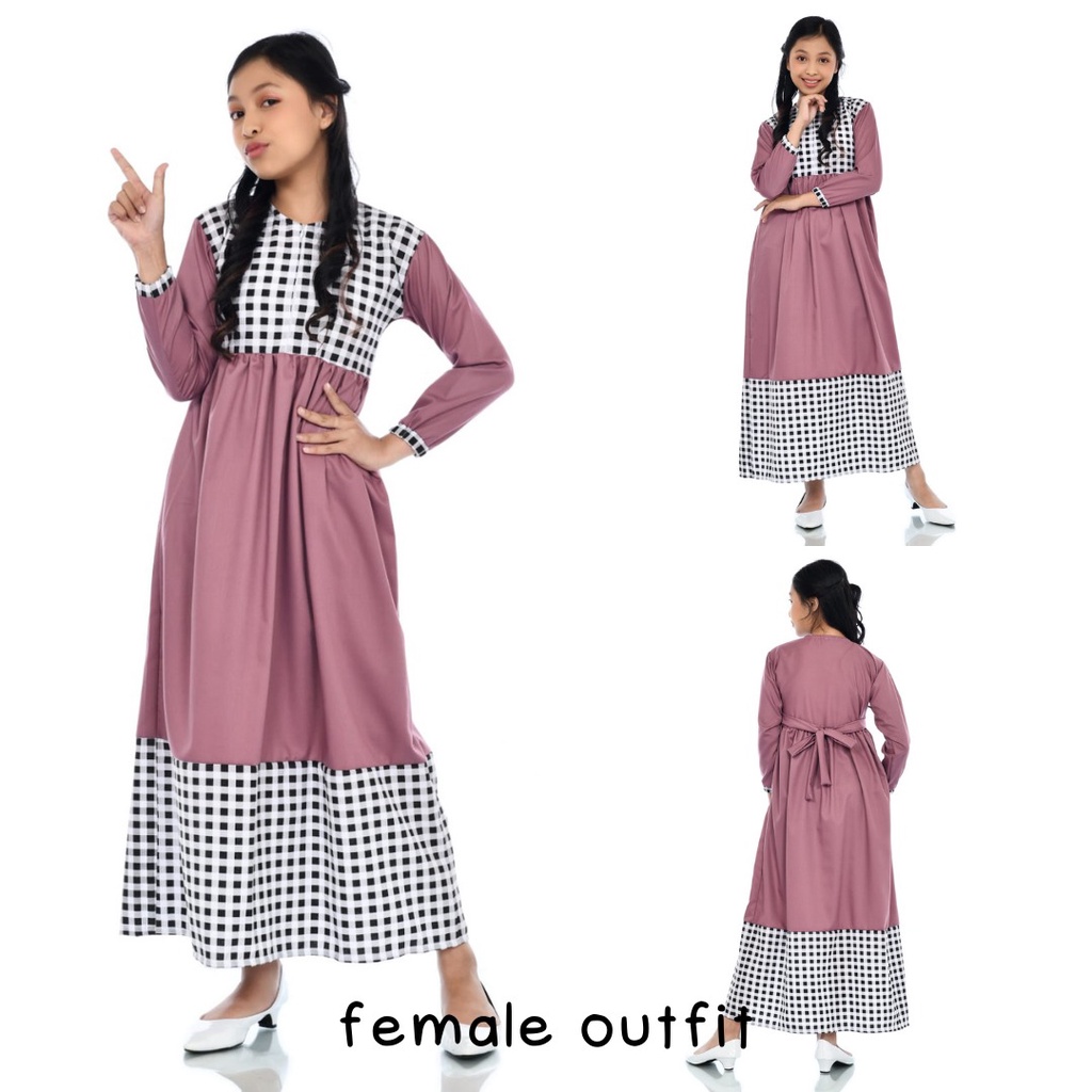 dress anak kekinian - drerss anak 4-12 tahun