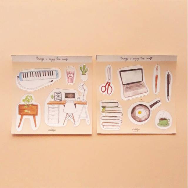 

Things i enjoy the most STICKER PACK