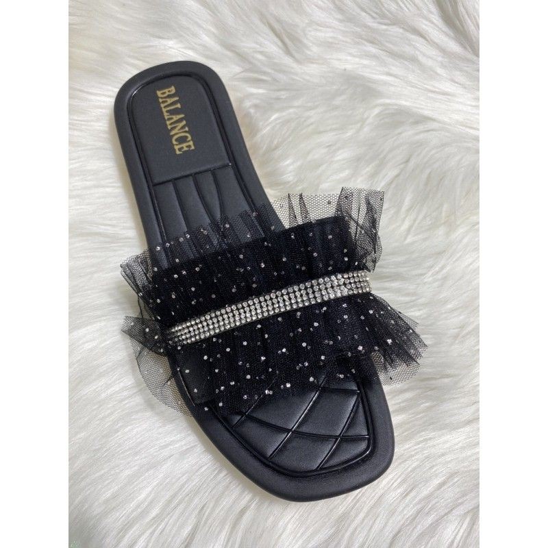 Sandal Wanita Balance 1176-45 Slop Jelly Kain Pita BLC 1176 Original Rubber Empuk Lentur Cantik Nice