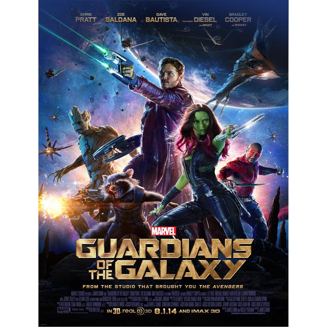 Kaset DVD Guardians of the Galaxy (2014)