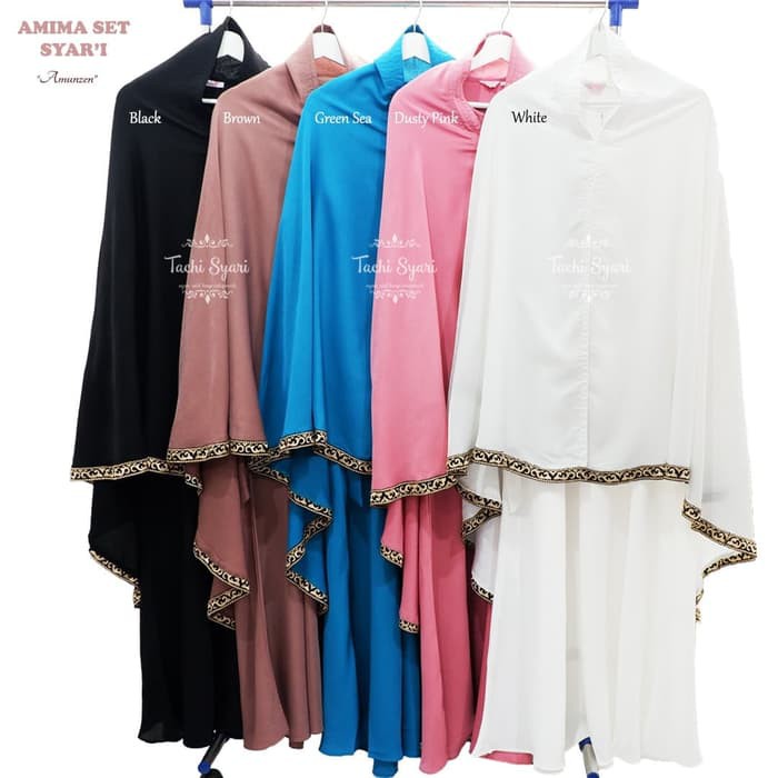 Amunzen AMIMA BAJU SET GAMIS SYARI KHIMAR Amunzen (-Syari Set Khimar)-