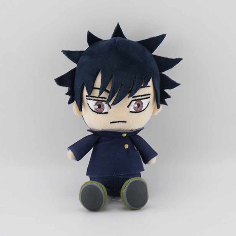 Gantungan Kunci Boneka Anime Jujutsu Kaisen Gojo Satoru Bahan Plushie 10cm / 22cm Untuk Hadiah Anak