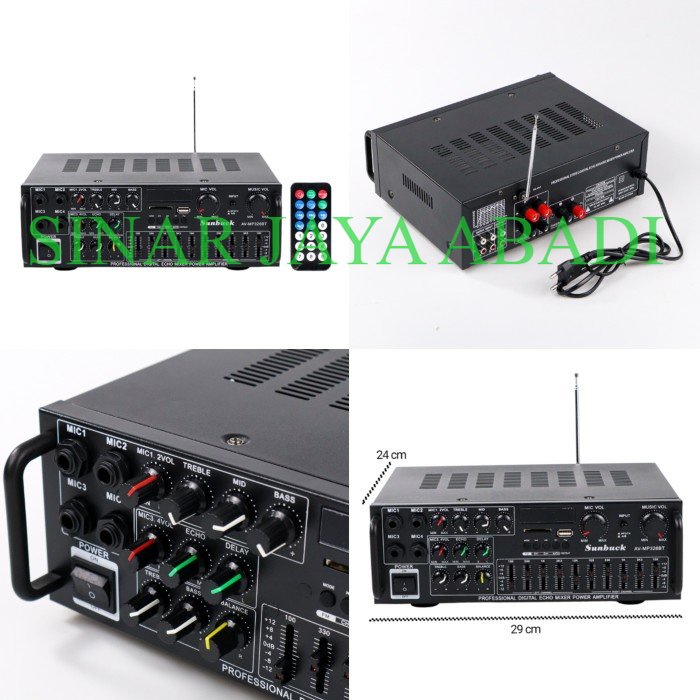 PAKET KARAOKE RUMAH 10 INCH MEREK ELTONE AMPLI SUNBUCK DIJAMIN MANTAP