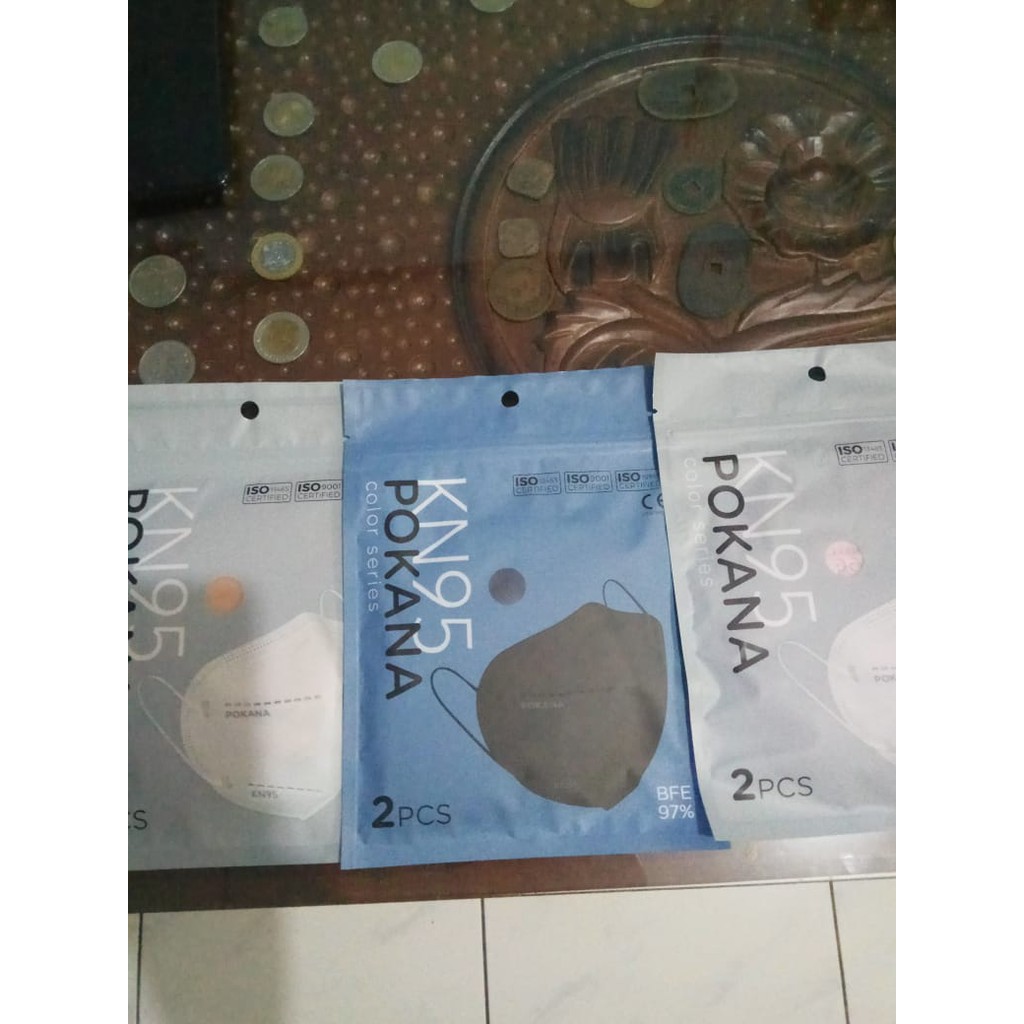 POKANA KN95 Masker Lembut, Nyaman Digunakan, Melindungi
