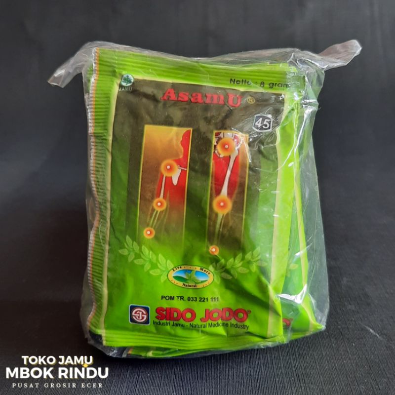 

Jamu Herbal Asam Urat - Sidojodo {Isi 10 Sachet}