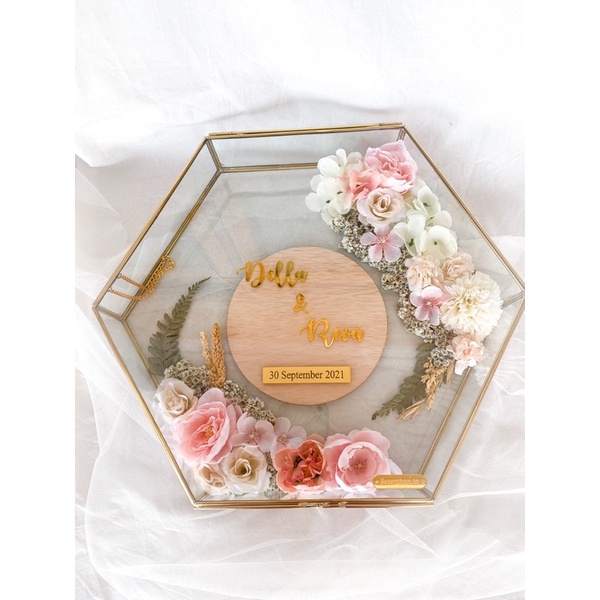 MAHAR TERARIUM/MAHAR TERRARIUM KACA/ MAHAR AKRILIK/ MAHAR KACA/ MAHAR BUNGA/ MAHAR PINK/ MAHAR MDF