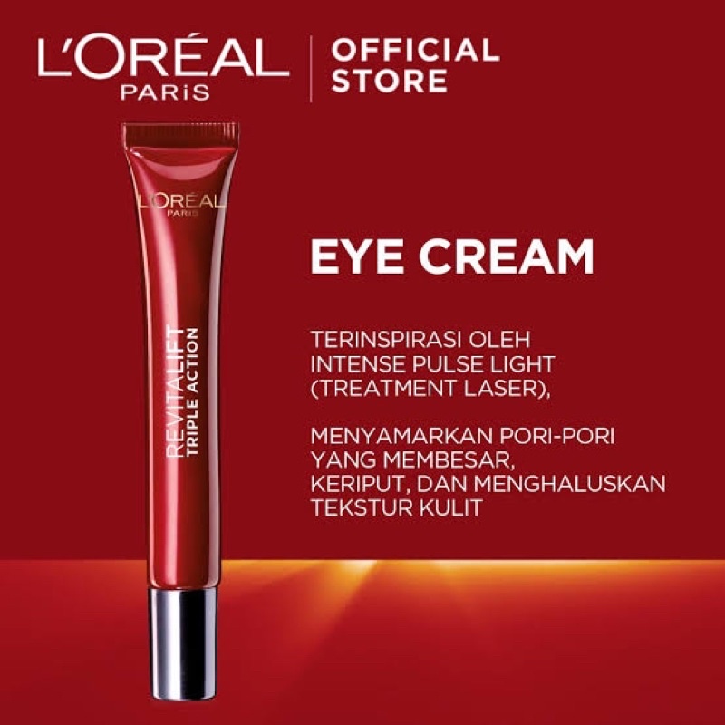 Loreal Revitalift Triple Action Eye Cream