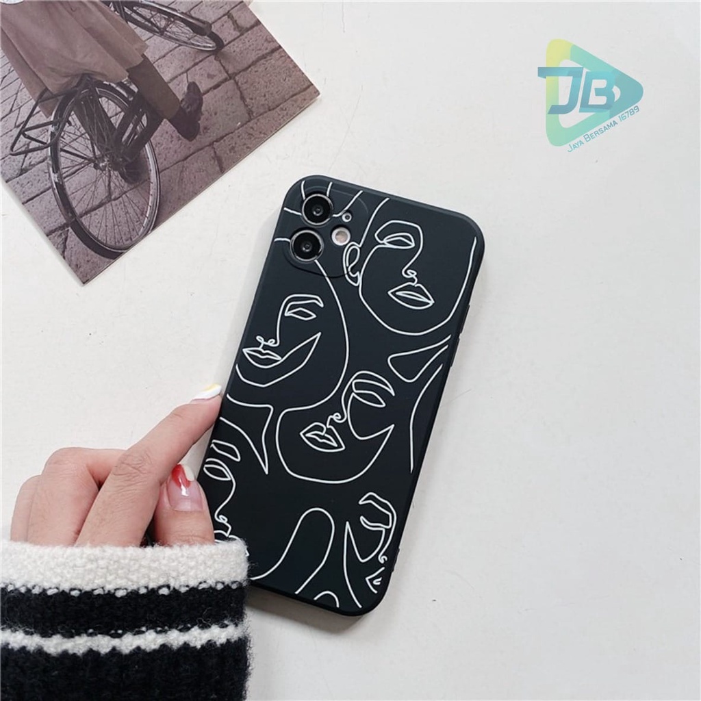 SOFTCASE MACARON PELINDUNG KAMERA CUSTOM BLACK AESTHETIC OPPO VIVO SAMSUNG REALME XIAOMI IPHONE INFINIX FOR ALL TYPE JB5864