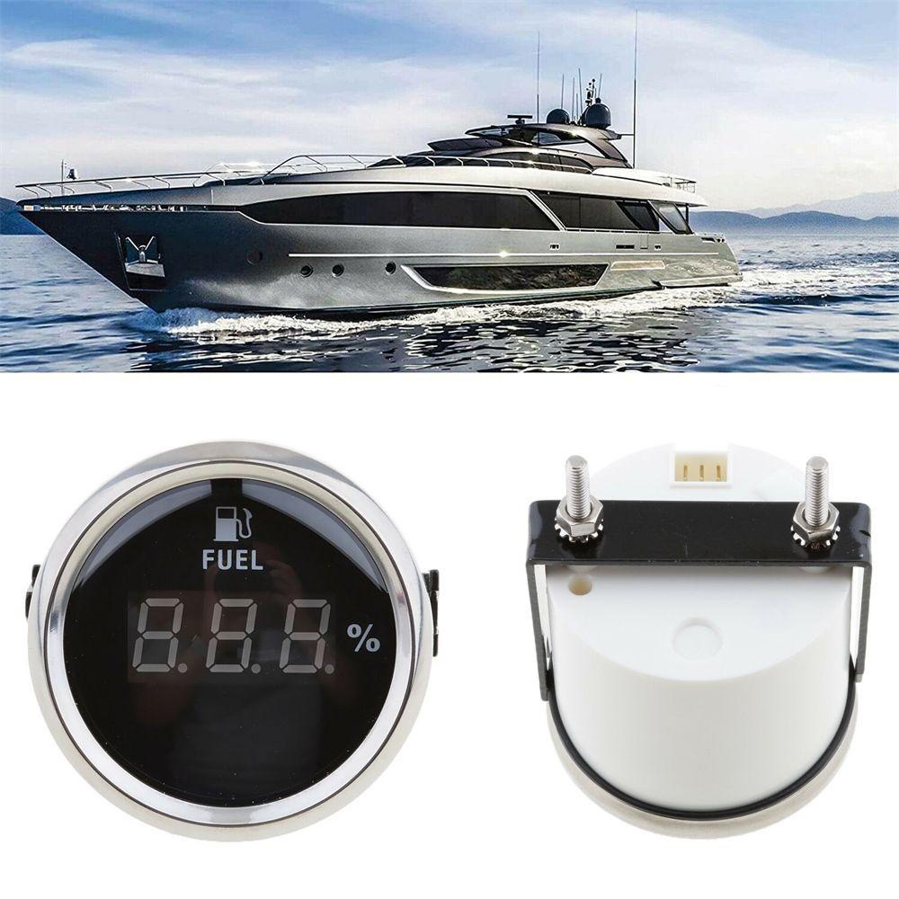 Populer Pengukur Tingkat Putih 52mm Waterproof Yacht Backlight Mobil RV Marine