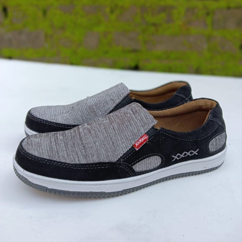 Sepatu Pria Slip On Casual RJT HF02/Sepatu Formal Sepatu Santai/Kerja