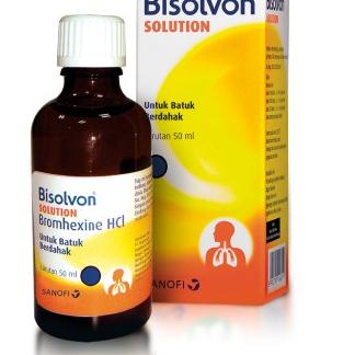 [KODE GB8WR] BISOLVON SOLUTION 50 ML - MEREDAKAN BATUK BERDAHAK