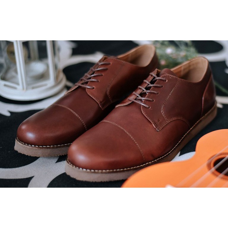 MORGAN (KULIT ASLI) |MNM x Zapato| Sepatu Pantofel Pria Derby PREMIUM