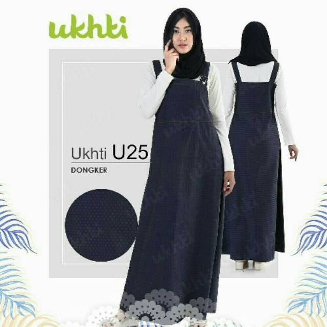 Gamis Overall U25 || Gamis Casual Ukhti || U25|| gamis Ootd Syari