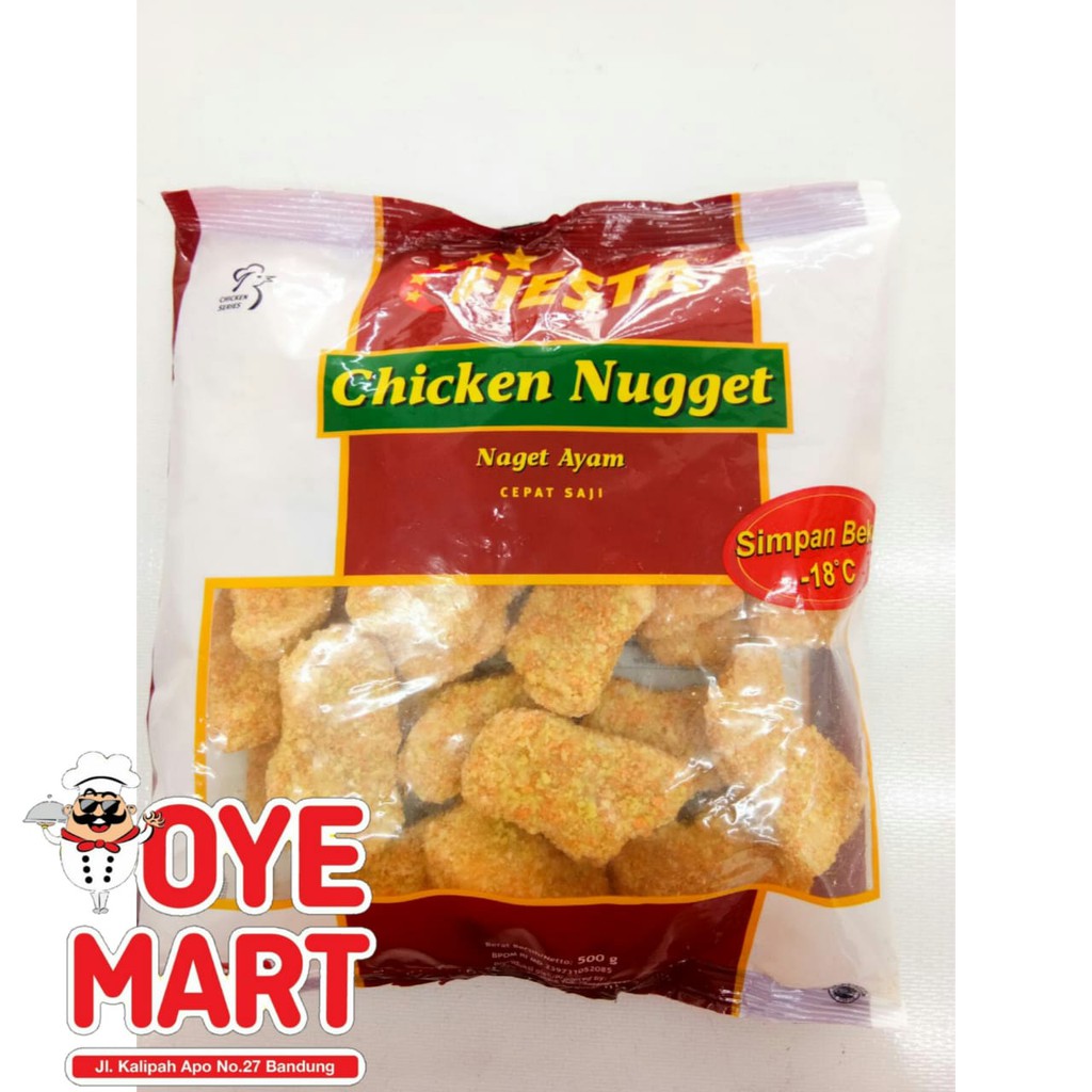 FIESTA  CHICKEN NUGGET  500 (NAGET AYAM)