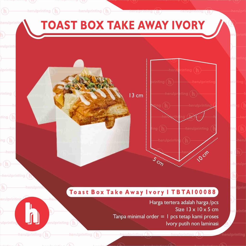 Toast Box Take Away Ivory I TBTAI00088