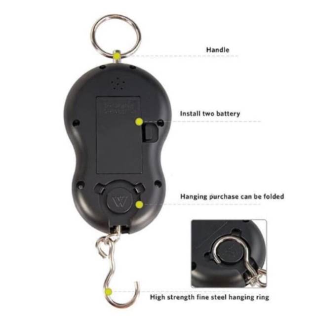 Timbangan Gantung Digital Scale Portable Elektronik Scale 50kg