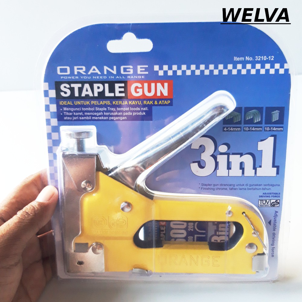 

Staples Gun 3 in 1 Orange