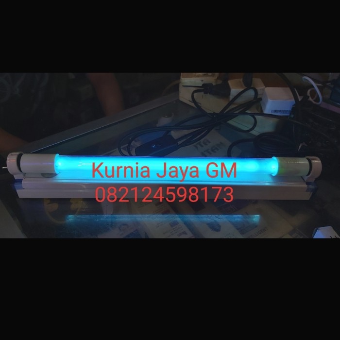 LAMPU UVC STERILIZER 10 WATT T6 / UV GERMICIDAL DISINFECTAN KAP SET