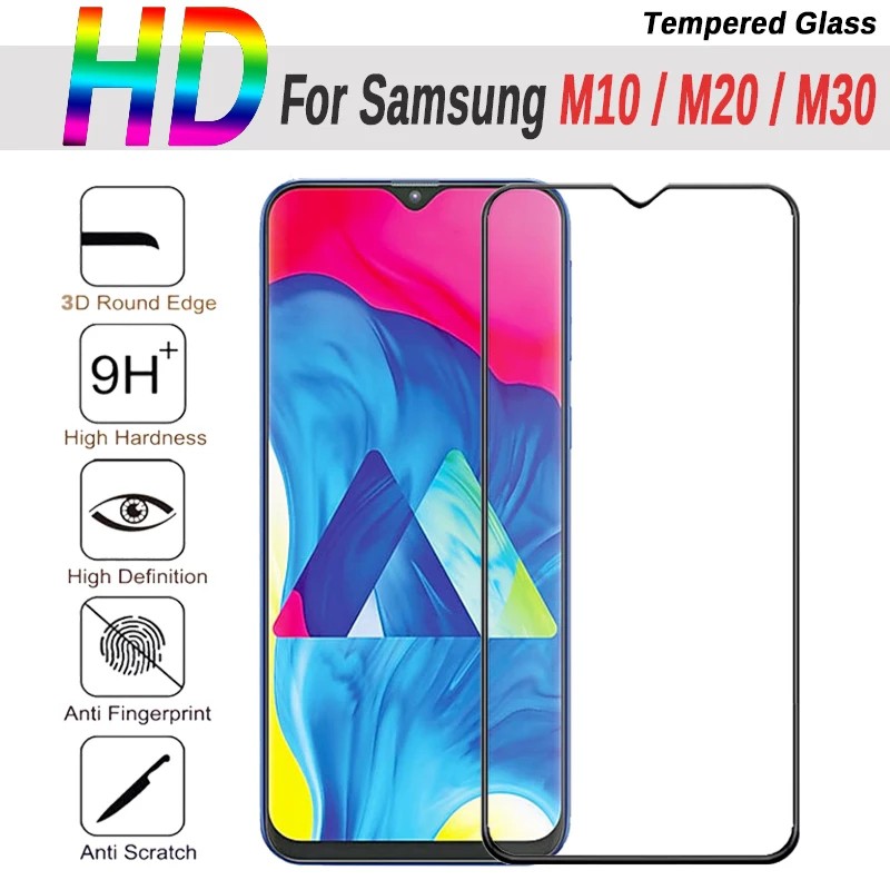 Tempered Glass 5D Full Cover Samsung M20 - M30 - Tempered Full Cover