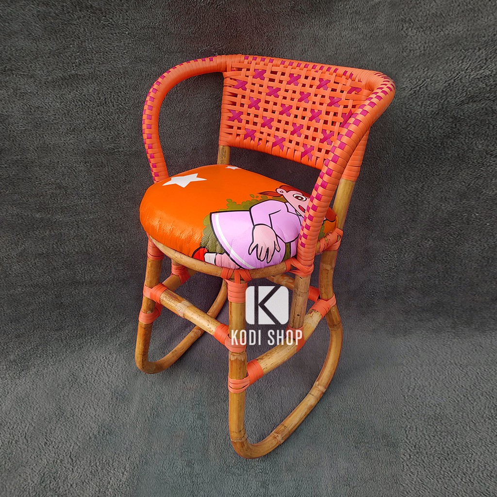 KURSI BONCENG MOTOR BEBEK SUPRA ROTAN ASLI