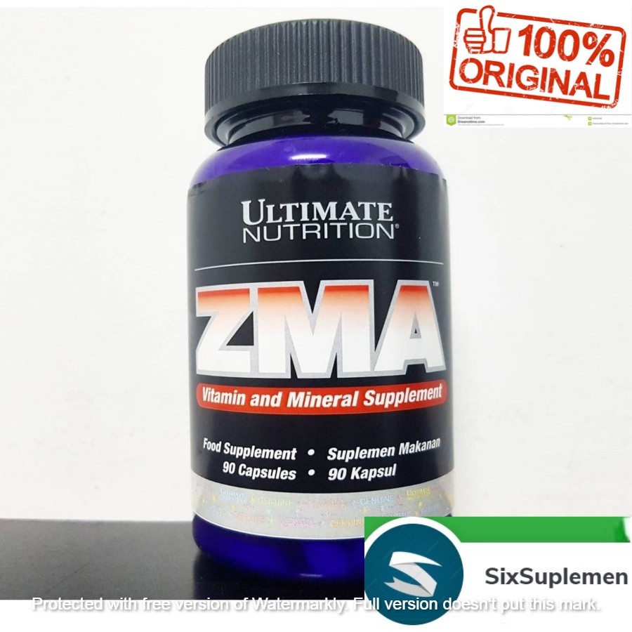 (Bonus Shaker) Ultimate Nutrition Zma 90 caps