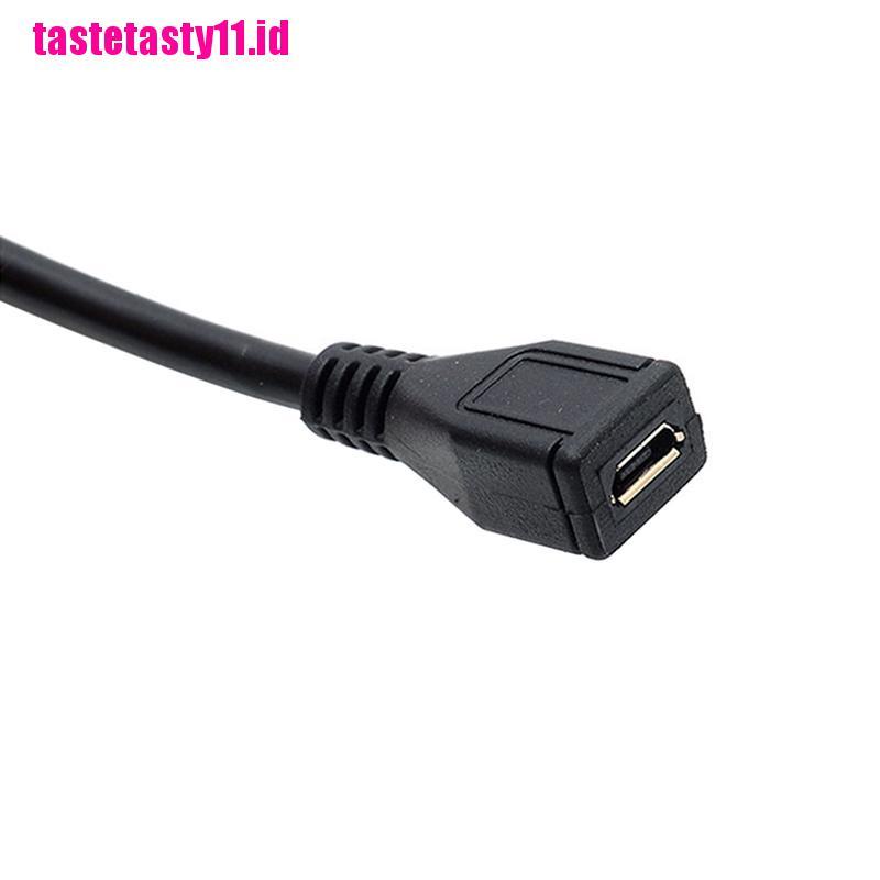 (TTID) Kabel Data / Charger Micro USB Female Ke Female