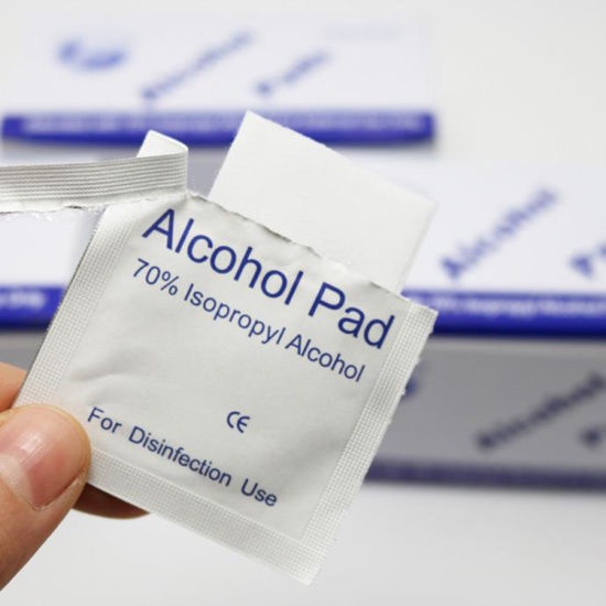 (1PCS) alcohol prep pad  Nail Polish Remover &amp; Cleaner Wraps Foil Wipe Penghapus Kutek