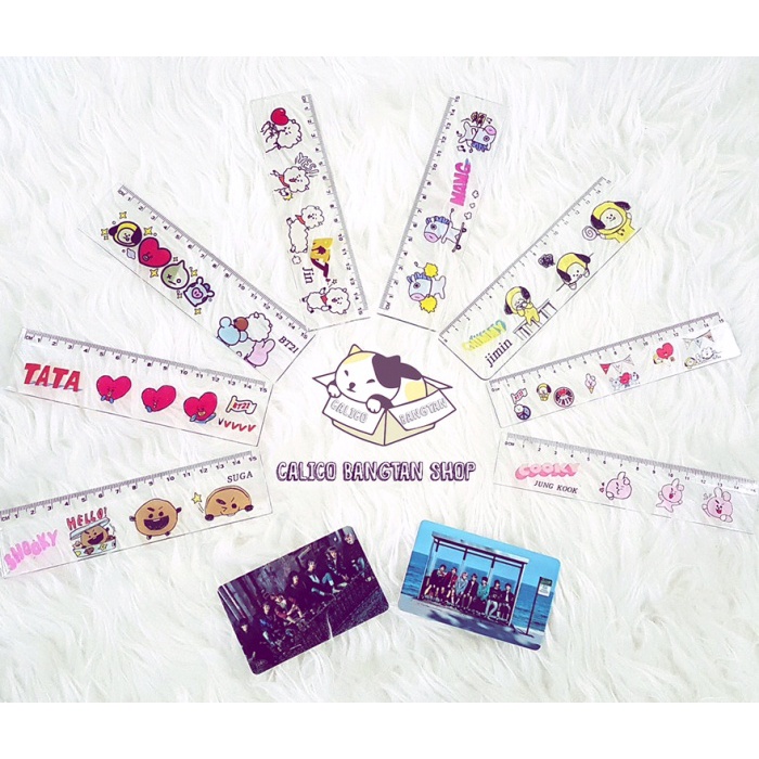 

Eklusif Penggaris Bt21/ Bt21 Ruler Gilaa!!!