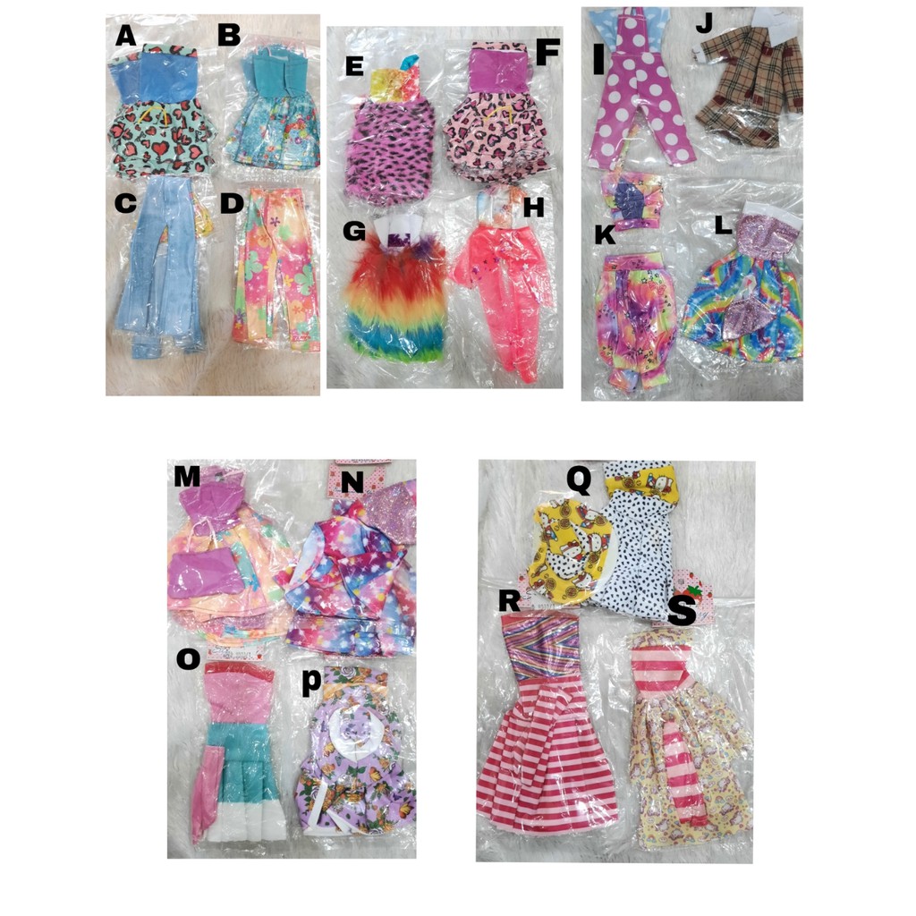 BAJU SANTAI BERBIE | KERAJINAN TANGAN BONEKA LUMAJANG DIY