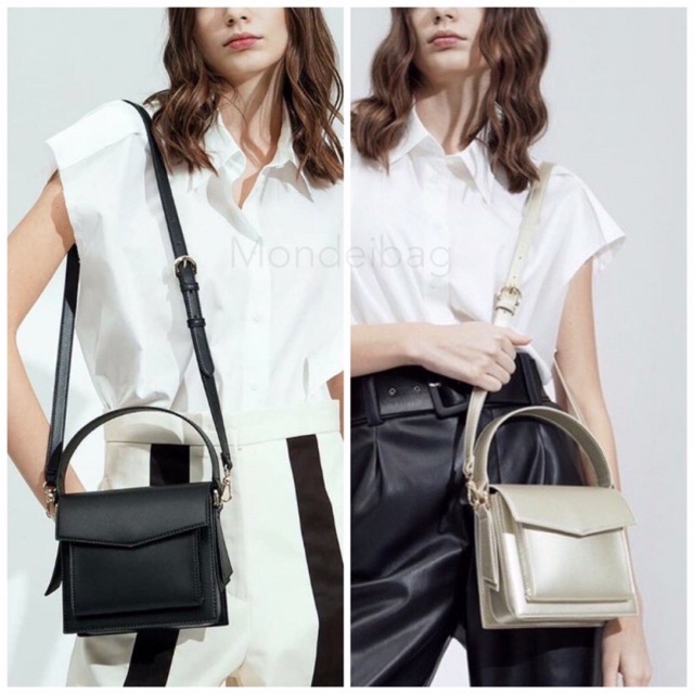 ORIGINAL  Charles&k3ith top handle envelope bag / tas ck cnk c&k