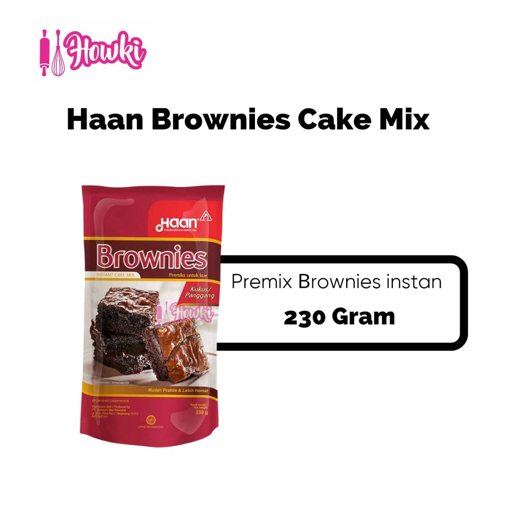 

Haan Brownies Instant Mix.