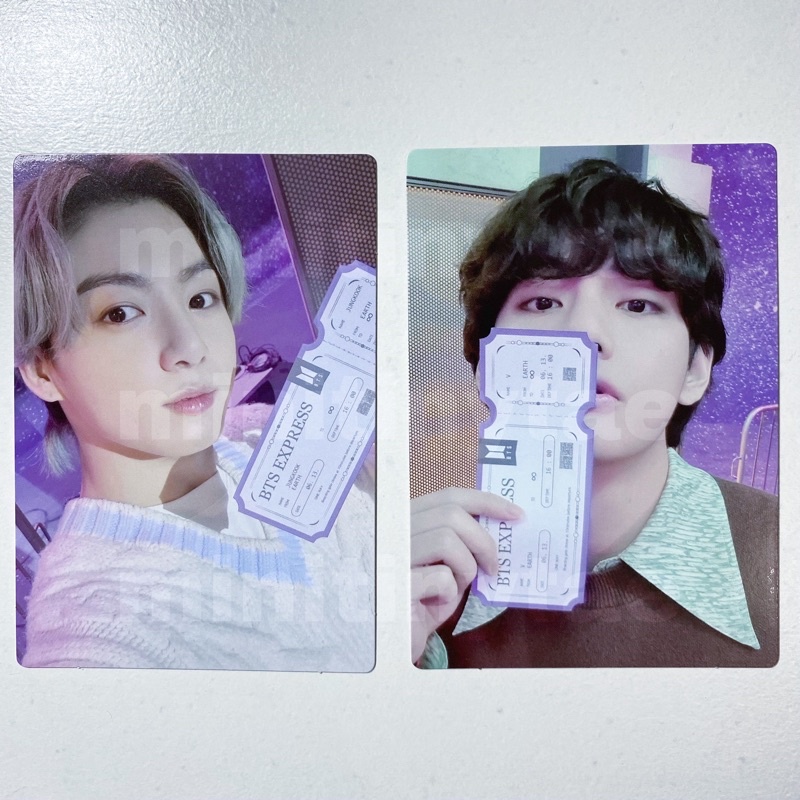 [BOOKED] BTS JUNGKOOK JK TAEHYUNG V MINI PHOTOCARD MPC SOWOOZOO SPECIAL CARD SPC