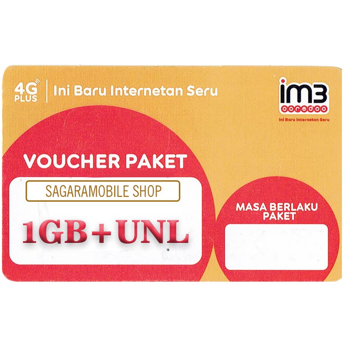 VC INDOSAT 1GB+UNLIMITED