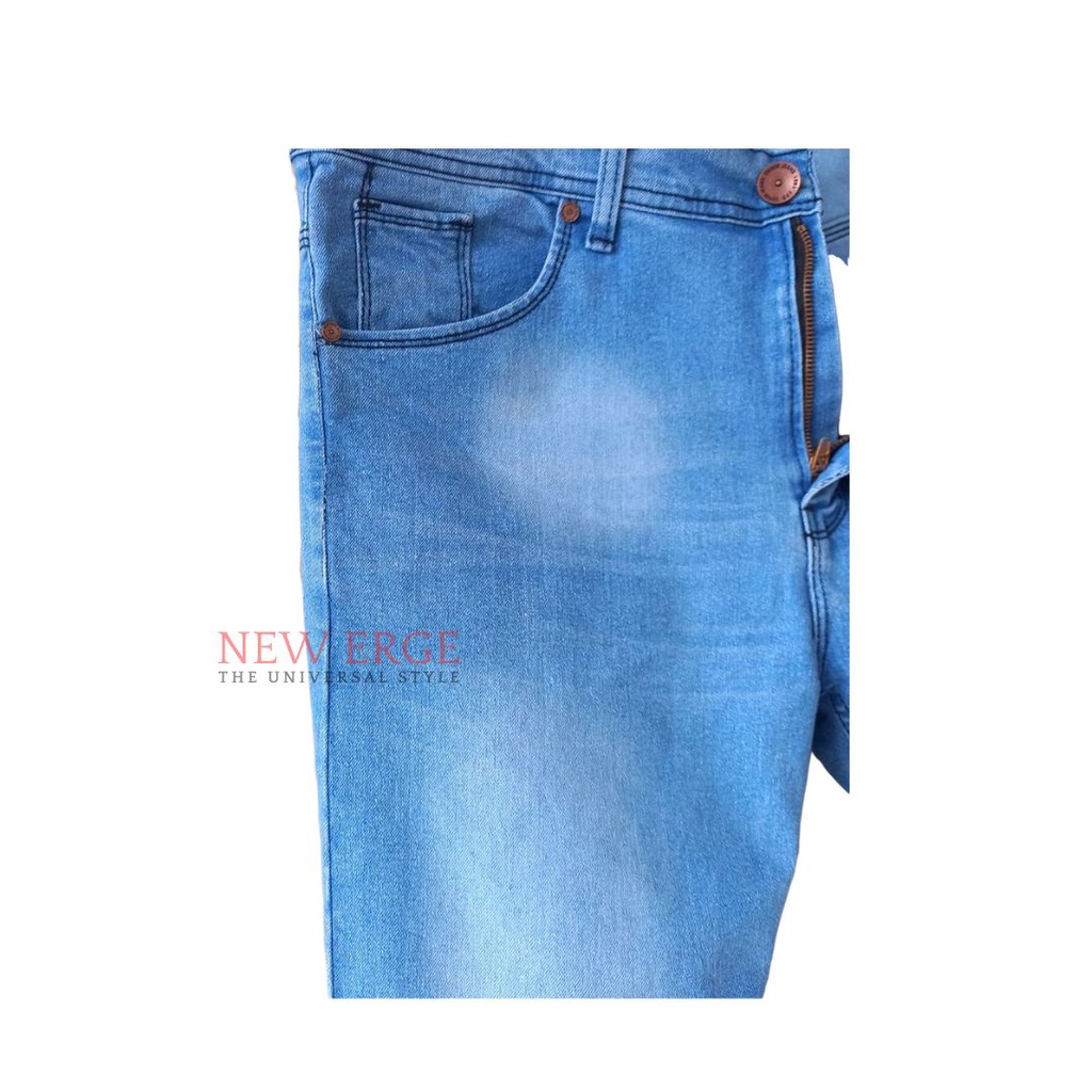 Celana jeans panjang pria premium slimfit jumbo big size 41 - 46