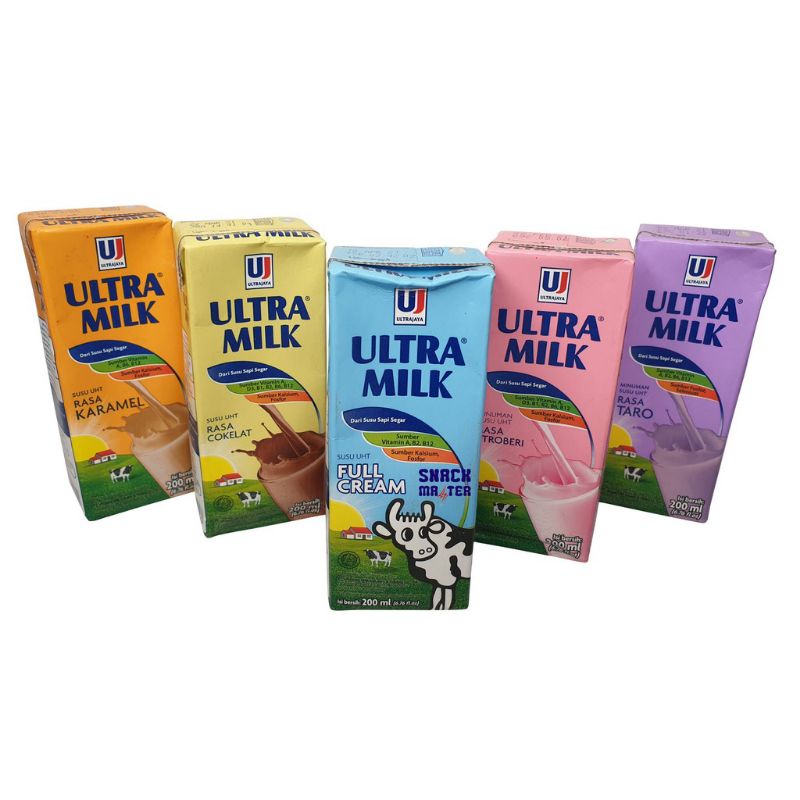 

Susu UHT ULTRA MILIK Netto 200ml