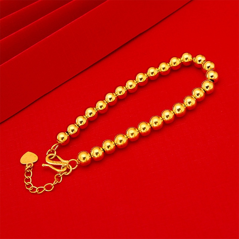 Gelang Keberuntungan Lapis Emas 18K Untuk Wanita