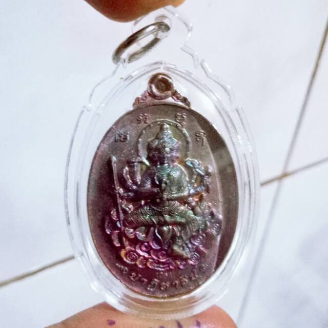 Thailand Amulet Phra Phrom / Dewa Brahma - Lp Chamnan