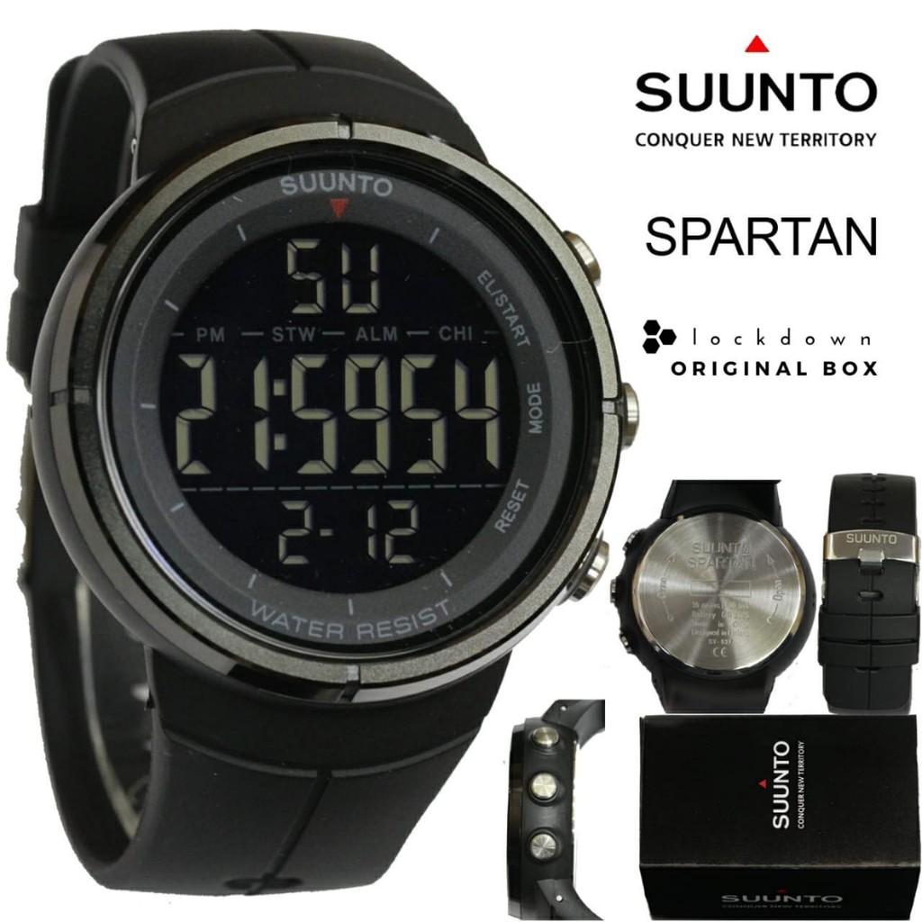 Jam Sunto Spartan Box / Jam Pria Digital Sunto