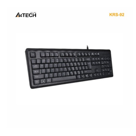 Keyboard a4tech wired usb 2.0 Natural-A 104 key round edge silent krs-92 krs92