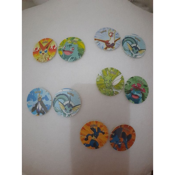 Pokemon Coin Tazos Chiki Balls