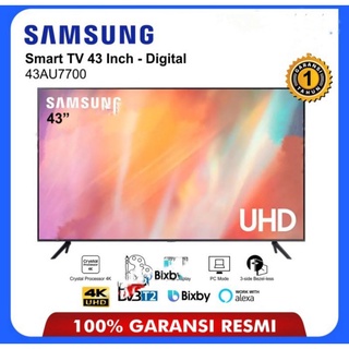 LED TV SAMSUNG 43INCH UA43AU7700 CRYSTAL UHD 4K SMART BLUETOOTH