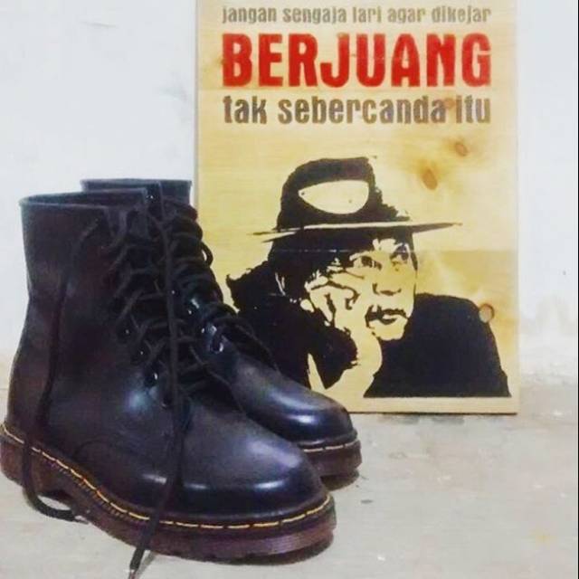 SEPATU BOOTS KULIT PRIA SEPATU KULIT COWOK