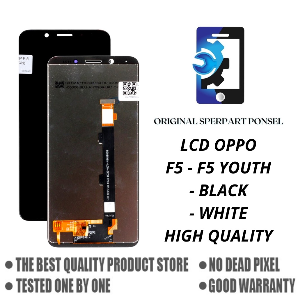LCD + TOUCHSCREEN OPPO F5 - F5 YOUTH - F5 + FRAME KUALITAS ORIGINAL