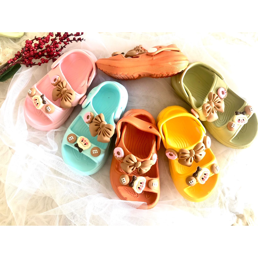 Sandal Anak Perempuan Jelly Import Motif Mainan Kue Morego 217