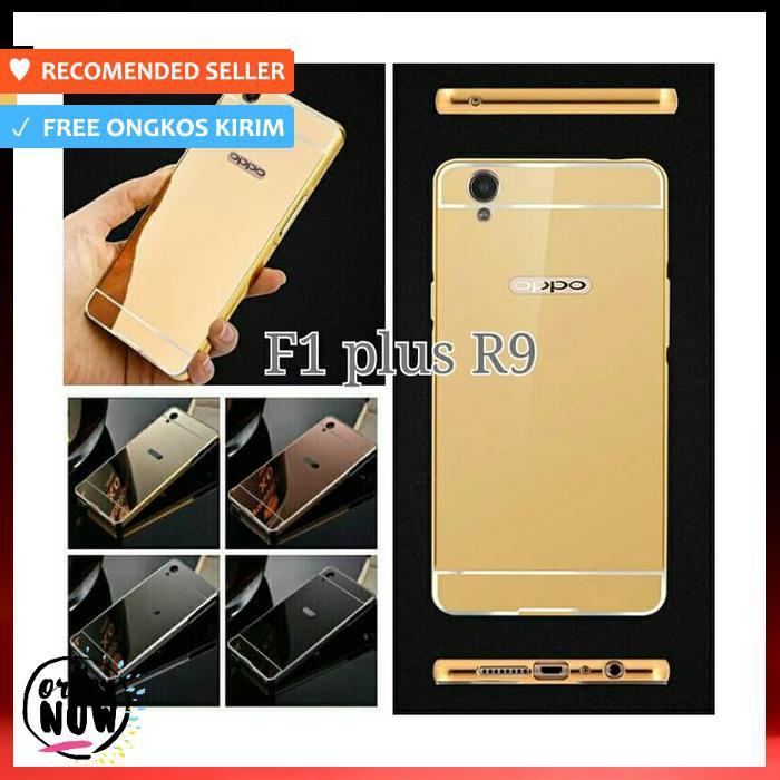 Bumper Case Mirror Oppo F1 Plus Case Oppo F1 Plus R9