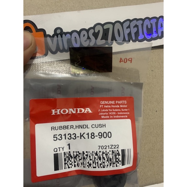 Karet dudukan stang New Cb150r & Cb verza