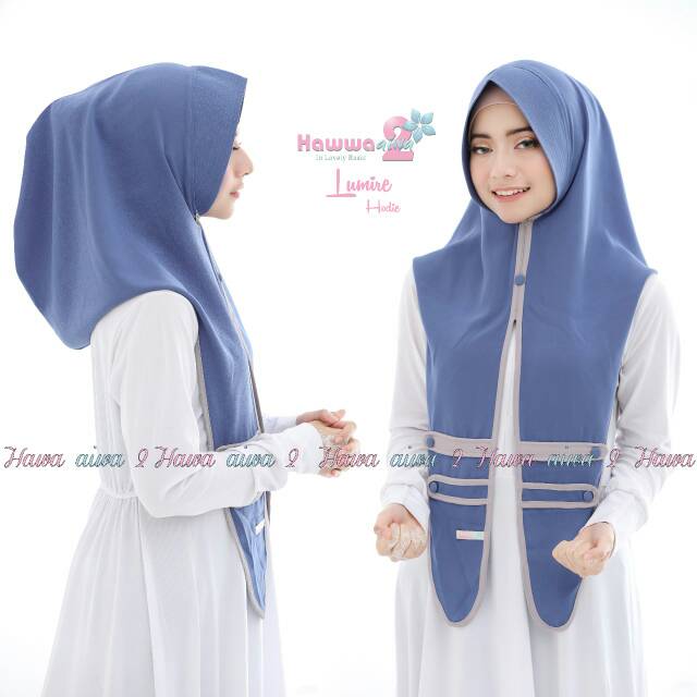 Jilbab Hodie lumire Hawwa Aiwa Ori Branded