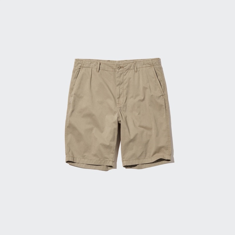 Chino Short Cream UNIQLO I Celana Pendek UNIQLO ORIGINAL