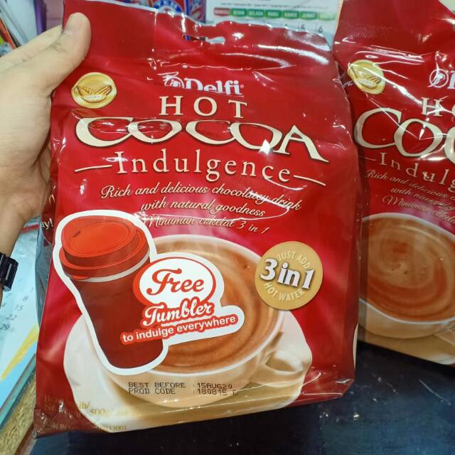 

PROMO DELFIE HOT COCOA FREE TUMBLER